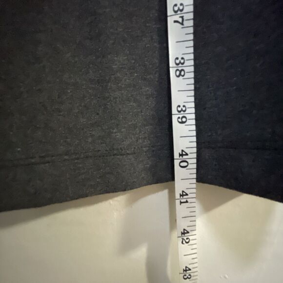 St. John Women's Size 12 Gray Wool Blend Stretch Dress Trousers Pants - Picture 7 of 8